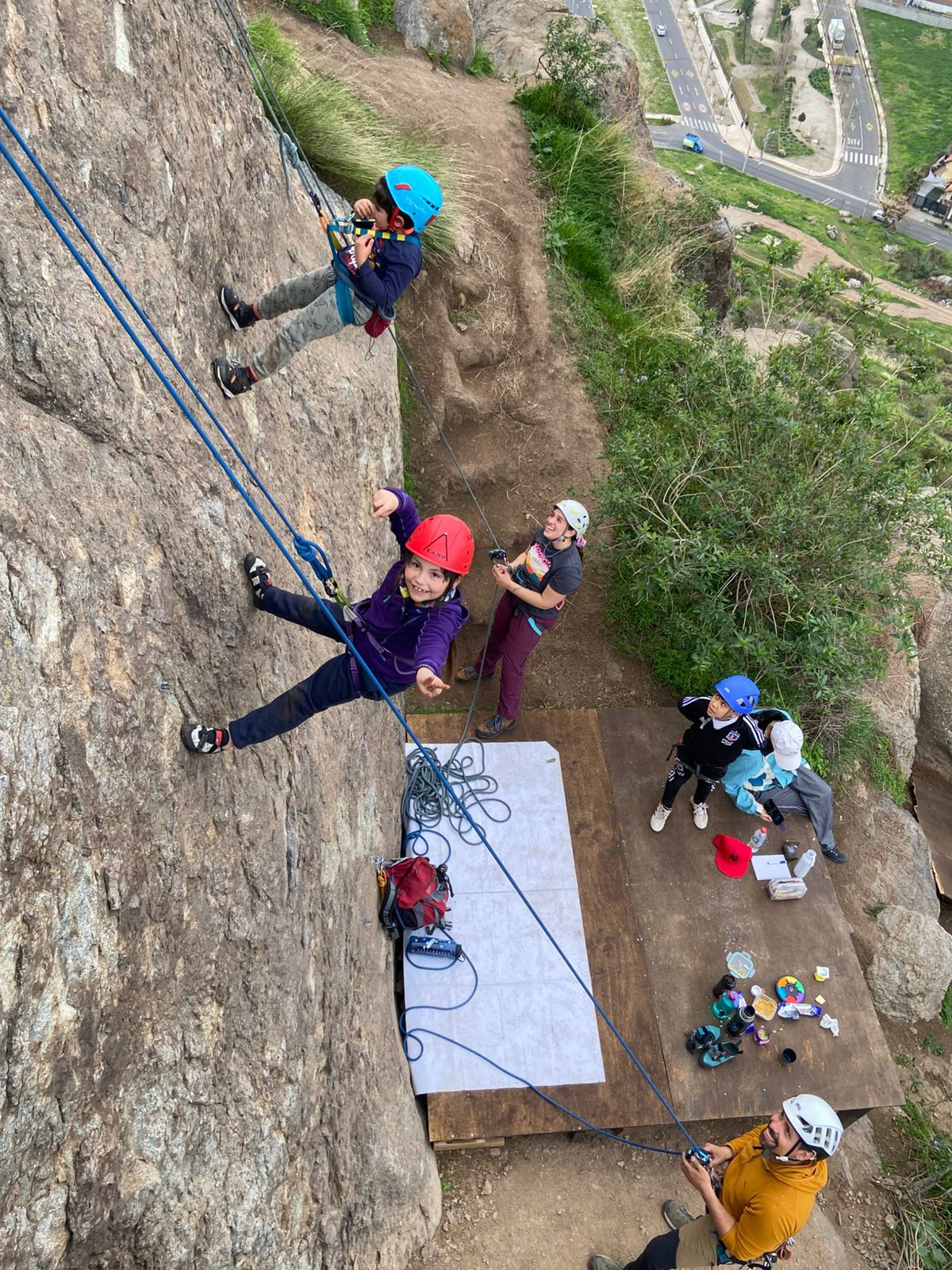 Escalada recreativa Cerro la Ballena