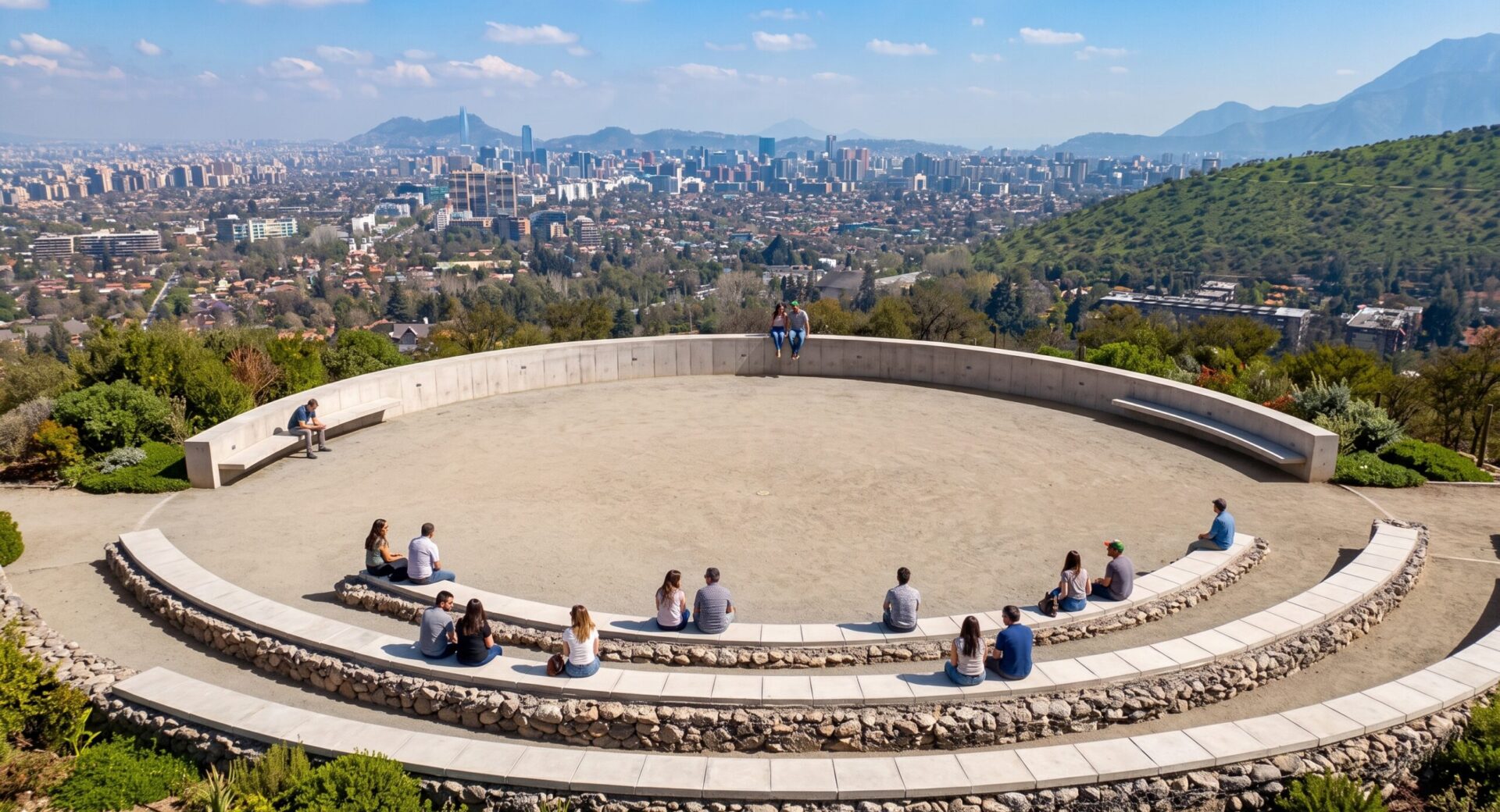 «Desde el Cerro» Historia y paisaje de Las Condes