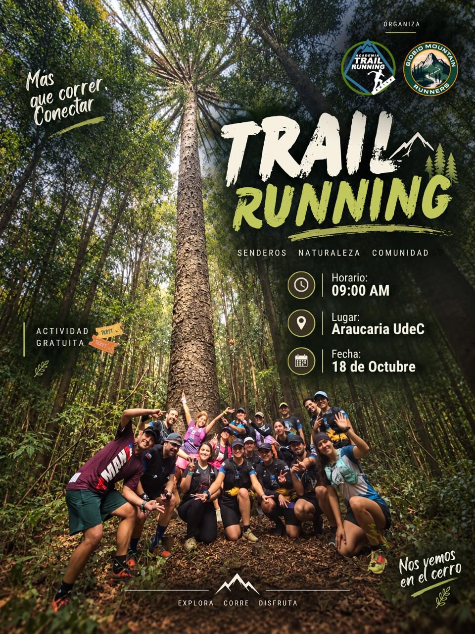 ¡Trail Running! En busca de la Araucaria